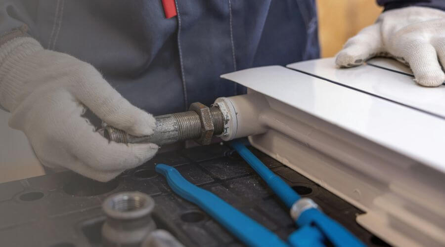 Expert burst pipe repair services in Marengo, IL